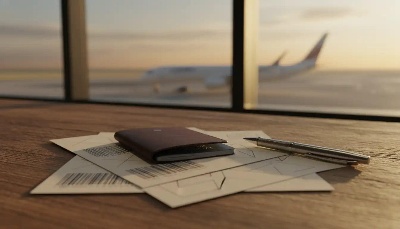 Travel agent issuing a confirmed ticket after clearing waitlist status