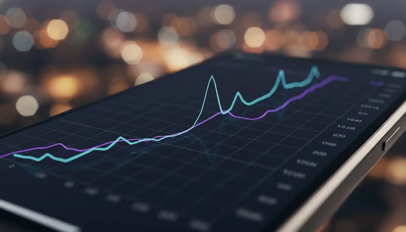 Graph showing lowest price recorded for the year on Hitlist app