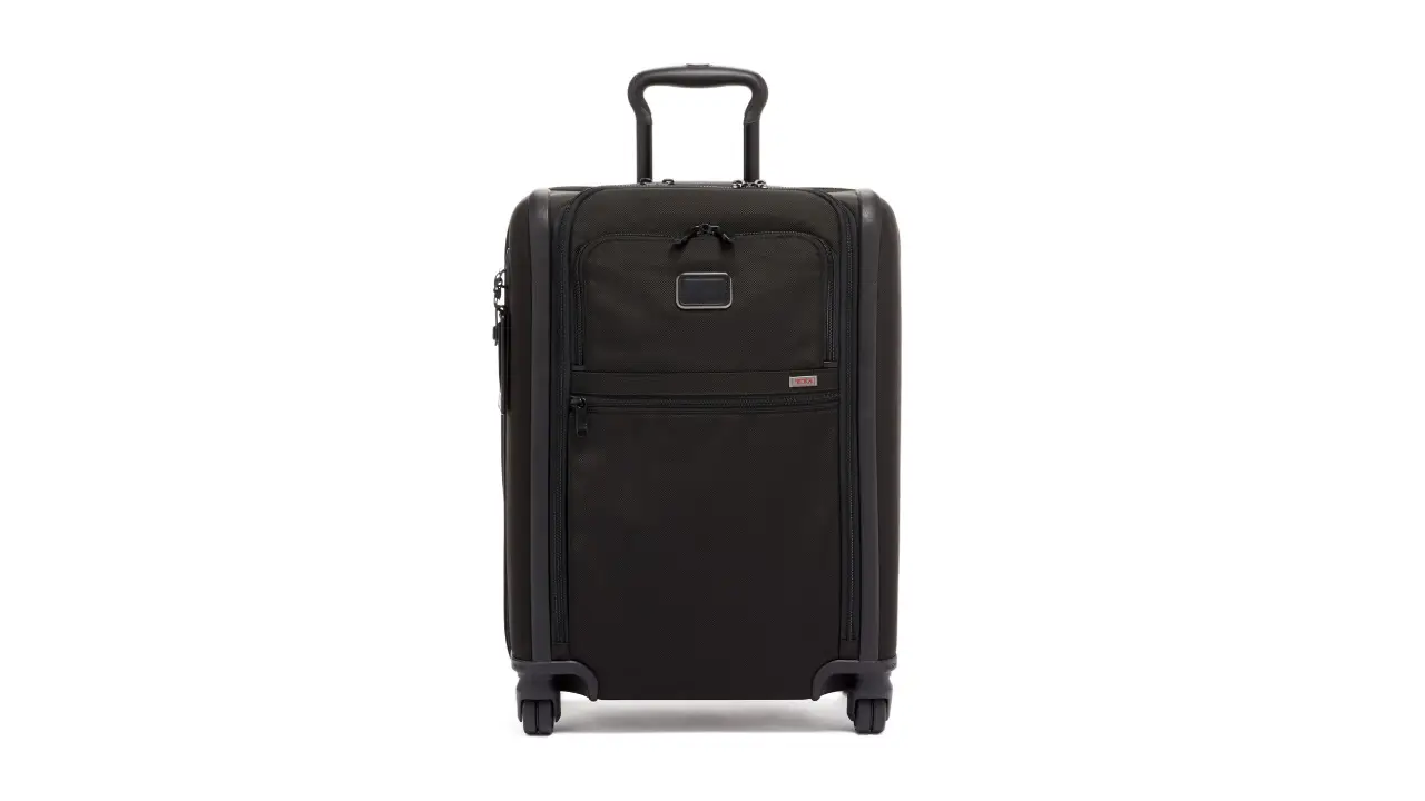 Tumi Alpha 3 Continental Carry-On Luggage Front View